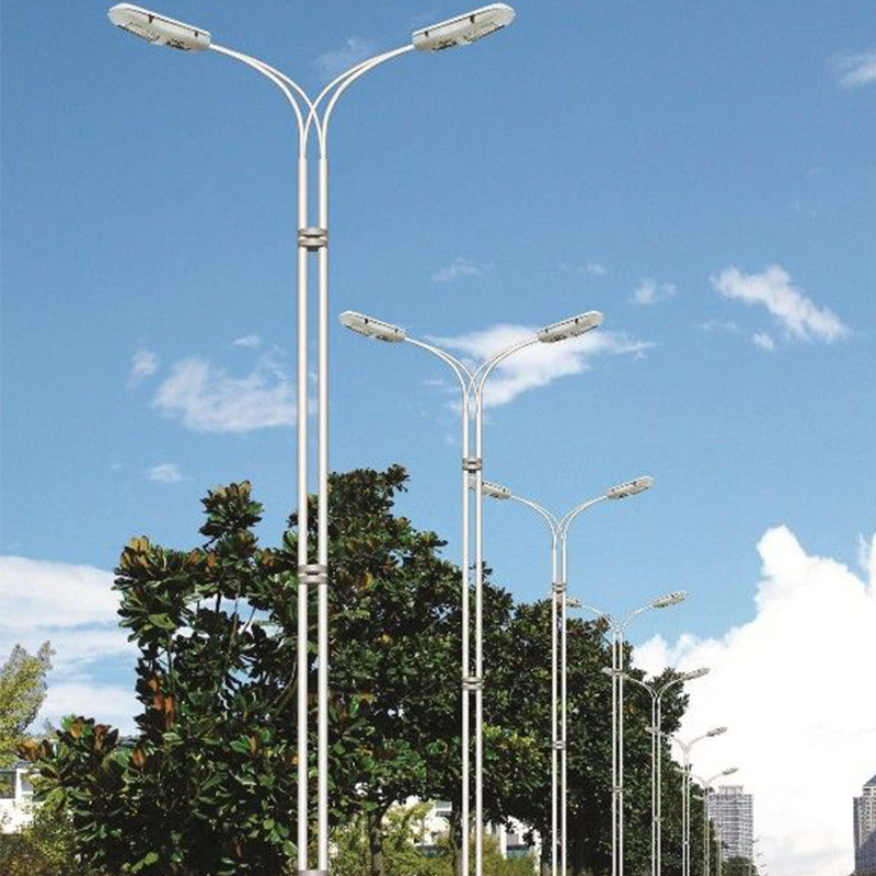 Calidum intinge galvanized Lighting Pole