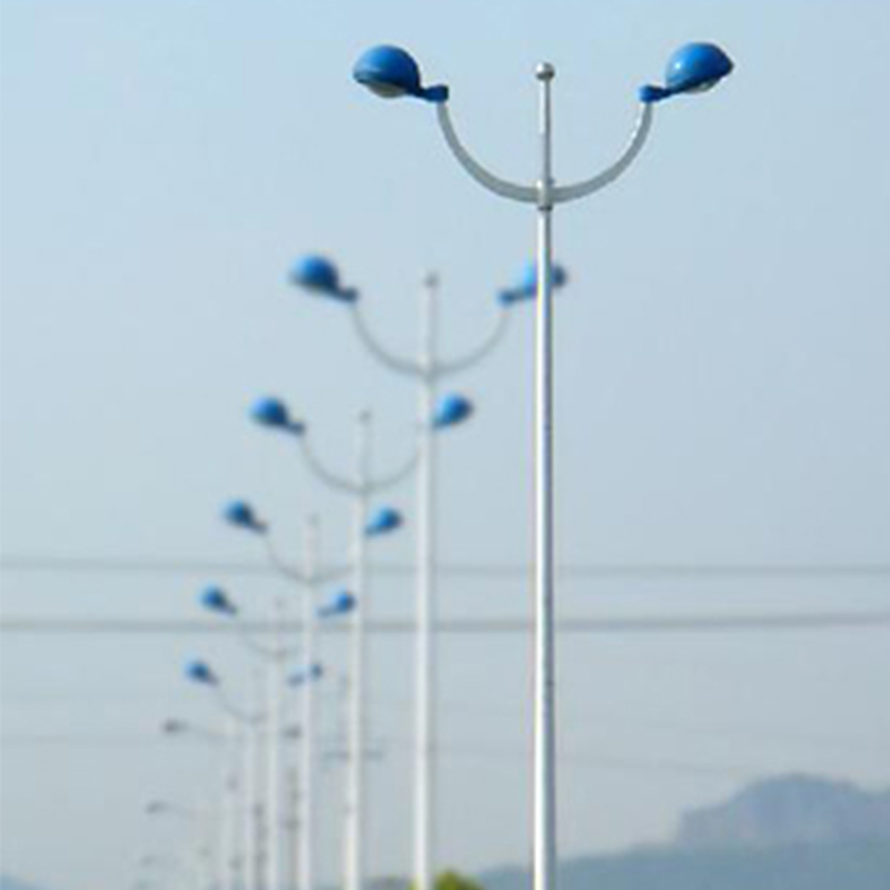 Calidum intinge galvanized Lighting Pole